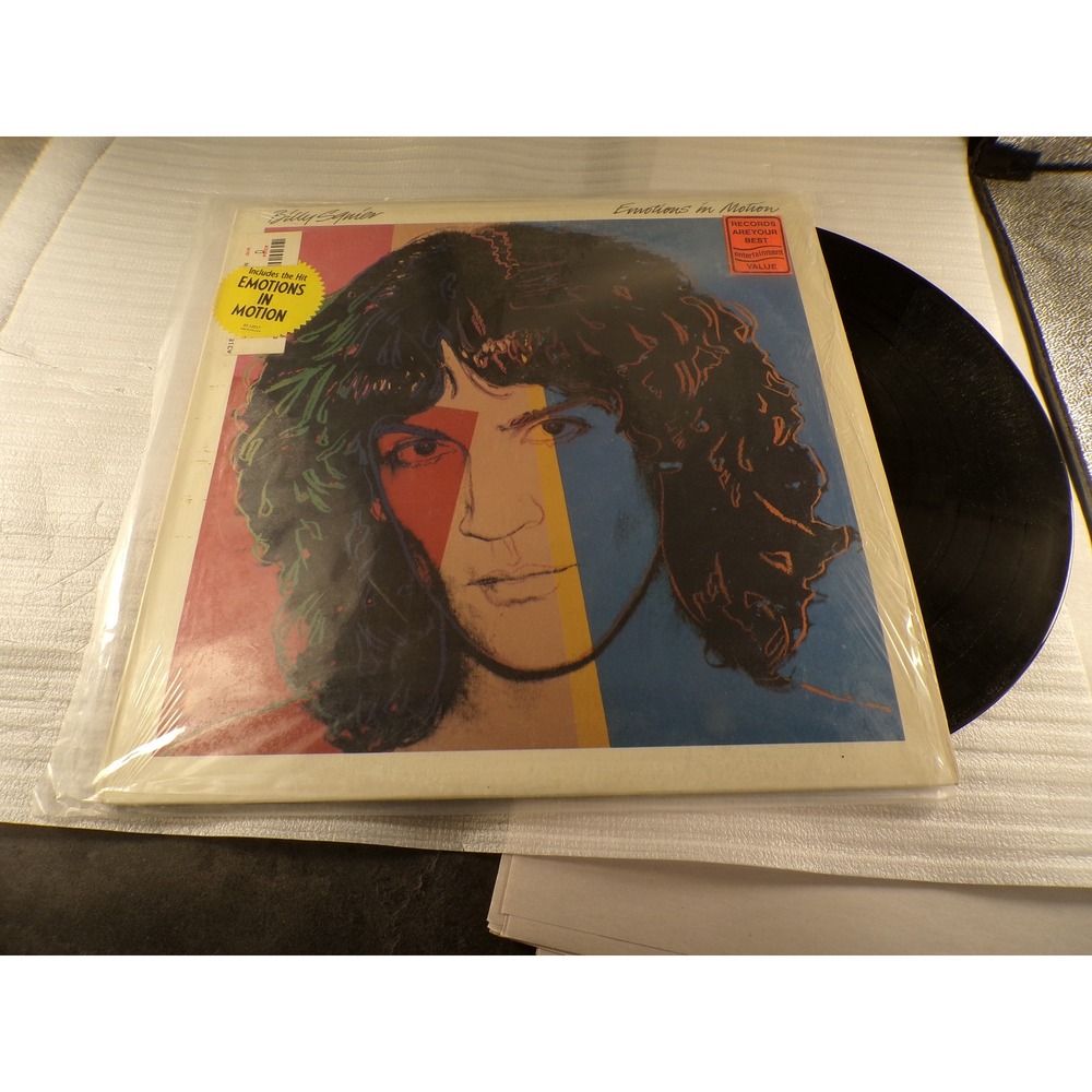 Billy Squier Emotions in Motion Vinyl LP 1982 Capitol Records ST12217 Rock Album